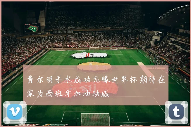费尔明手术成功无缘世界杯期待在家为西班牙加油助威